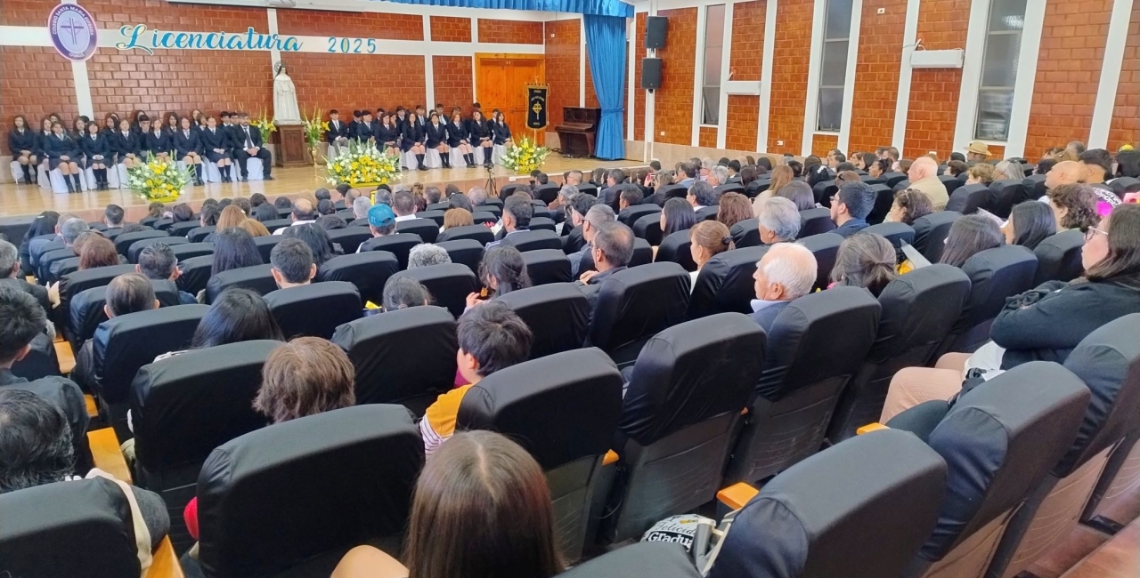 Celebramos la licenciatura del 4° Medio A 2025